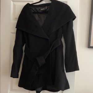 Trina Turk Front Tie Peacoat